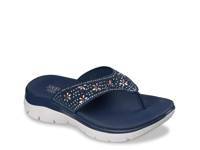 Summits Blooming Bright Sandal Navy view