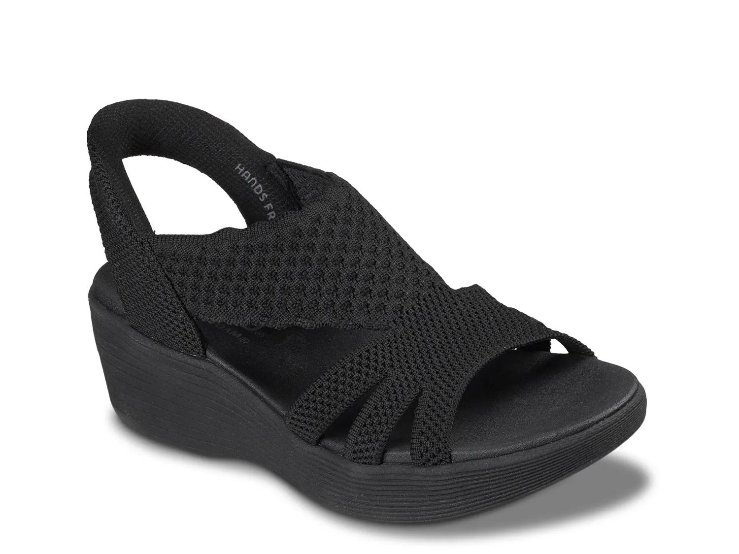 Skechers Hands Free Slip-ins Parallel Lite Summer Invite Wedge