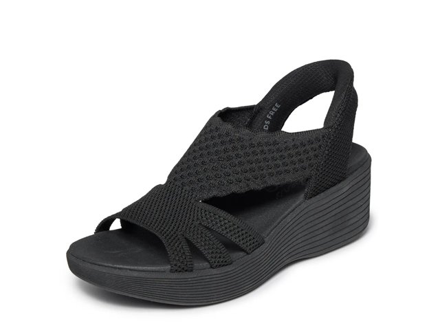 Skechers Hands Free Slip-ins Parallel Lite Summer Invite Wedge