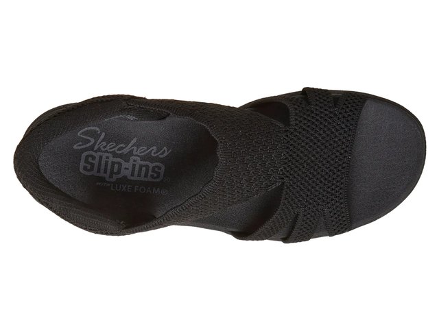 Skechers Black Hands-Free Slip-Ins Sandals Skechers Hands Free Slip-ins® Reggae Slim Summer Sparkle  main image 2