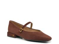 Kadin Mary Jane Flat Brown Suede view