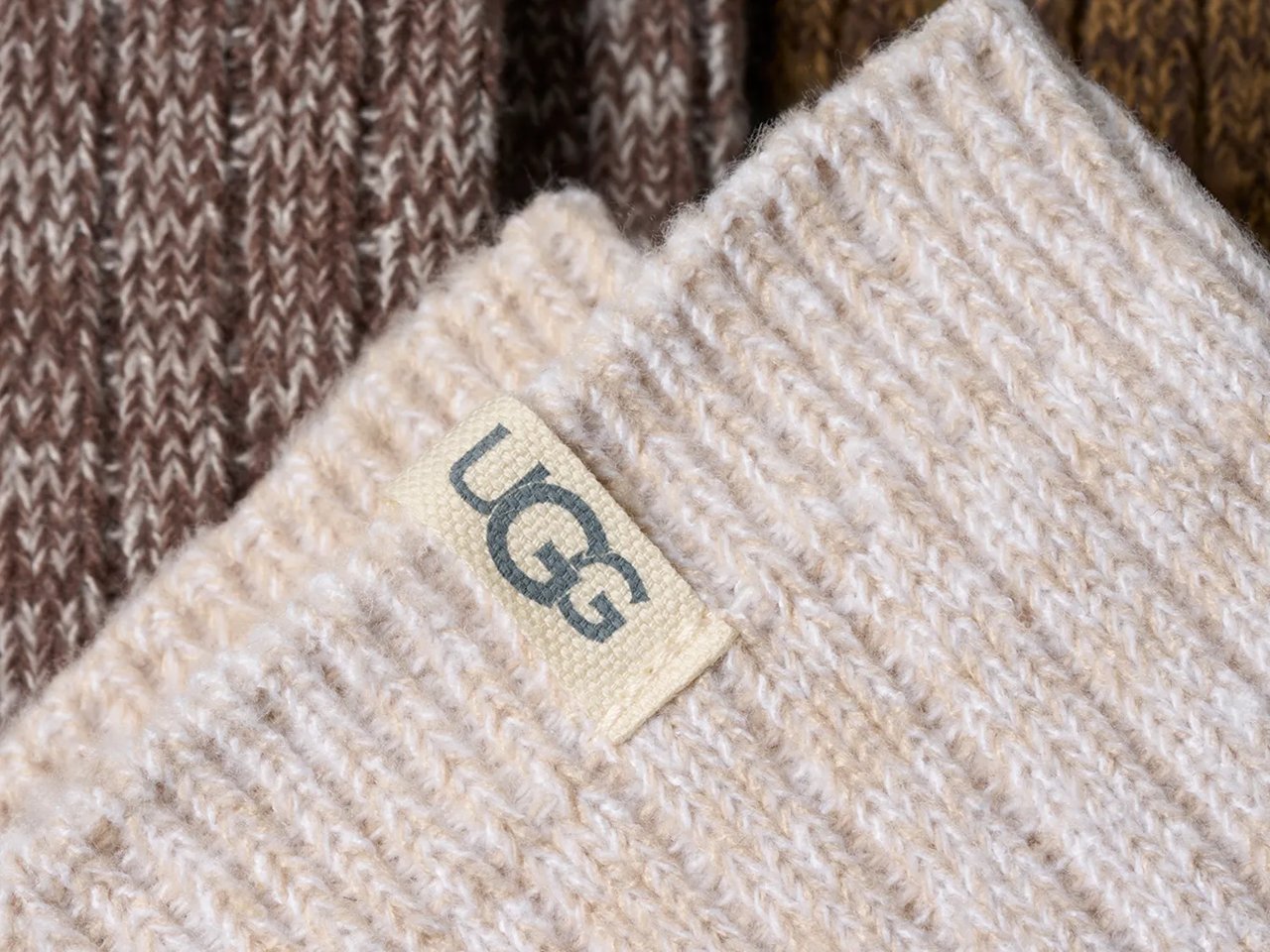 Rib Knit Slouch Women's Crew Socks - 3 Pack