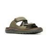 Cove Slide Sandal - Men's Dark Moss Green view