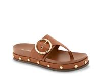 Belen Platform Sandal Cognac view