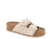 Sanzia Sandal Ivory Raffia view