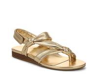 Geneva Sandal Gold Metallic view