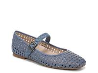 Alameda Mary Jane Flat Blue view