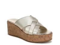 Dawn Wedge Sandal Platino view