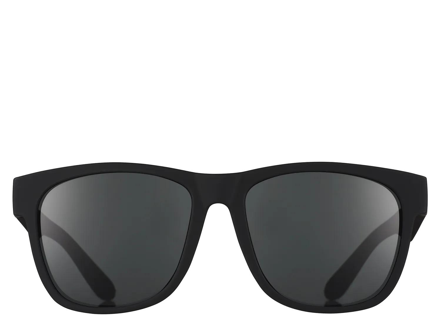 Goodr Hooked On Onyx Square Sunglasses | Men | Women's | Black | Size One Size | Sunglasses