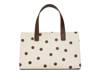 Suricon Mini Tote Dark Brown/Cream Polka Dot view