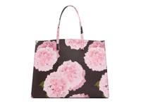 Sukicon Tote Dark Brown/Pink view