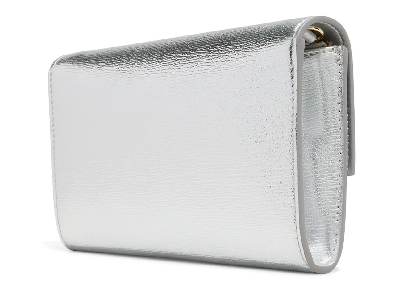 Kira Rose Leather Clutch