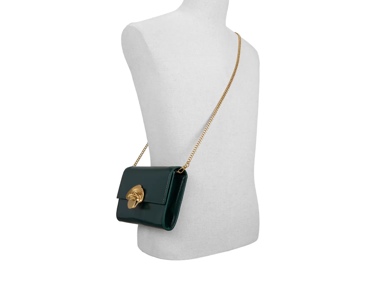 Kira Rose Leather Clutch