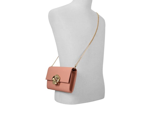 Kira Rose Leather Clutch