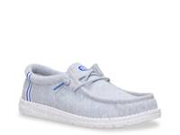 Wally Stretch Jersey Varsity Slip-On - Men's Grey view
