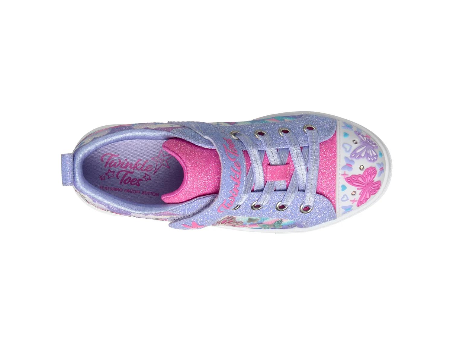 Skechers Twinkle Toes Twinkle Sparks Butterfly Sky Sneaker - Kids