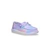 Wendy Ombre Floral Slip-On - Kids' Purple view