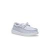 Wally Stretch Jersey Slip-On - Kids' Grey view