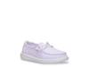 Wendy Stretch Jersey Slip-On - Kids' Purple view