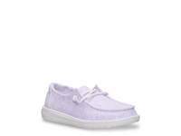 Wendy Stretch Jersey Slip-On - Kids' Purple view