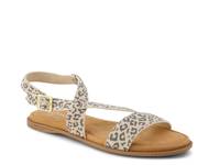 Mar Sandal - Women's Beige/Black Leopard Print view