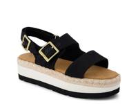 Giana Espadrille Platform Sandal - Women's Black view