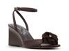 Bridget Wedge Sandal Dark Brown view