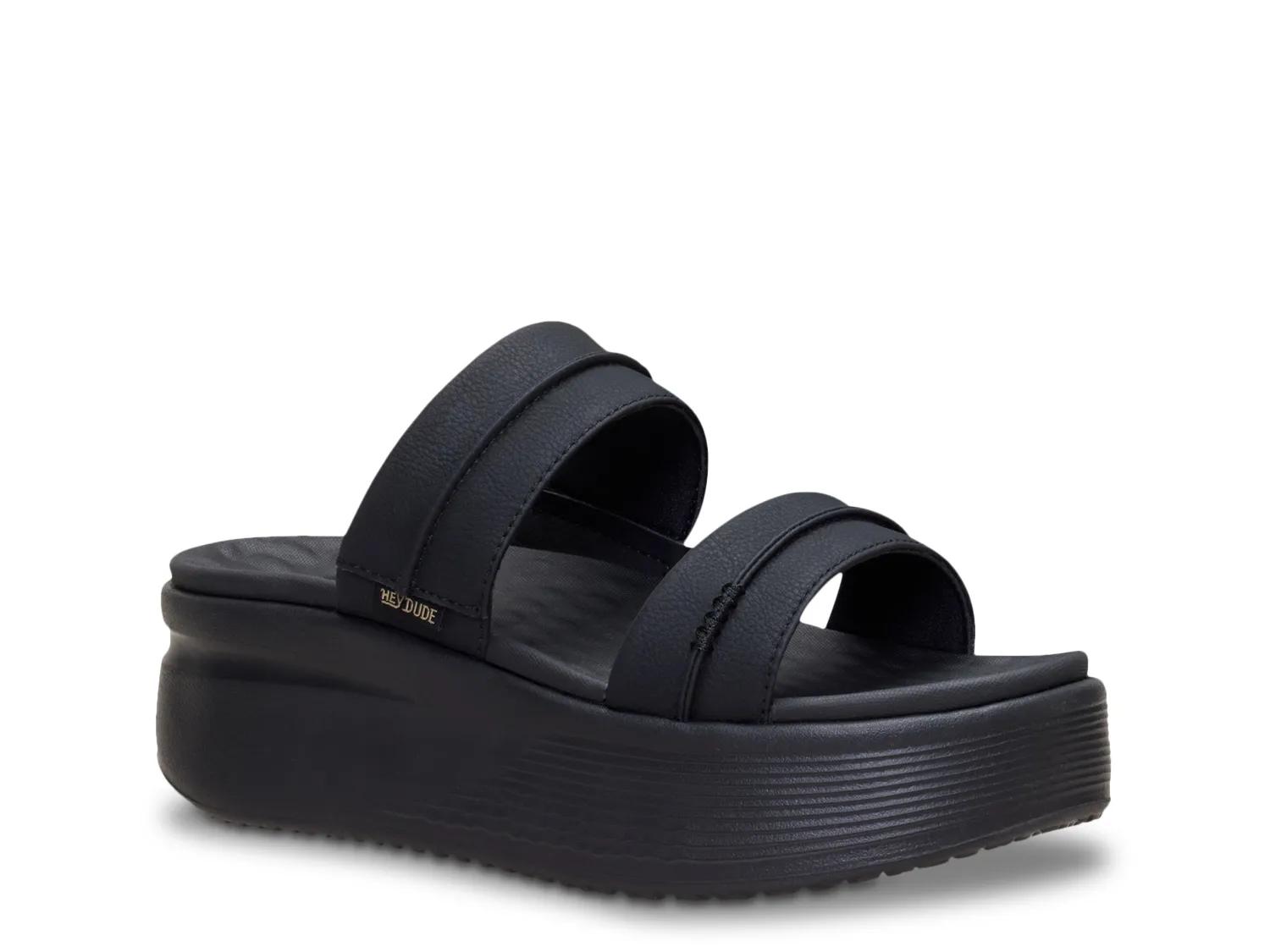 Austin Slide Classic Wedge Sandal - image 2