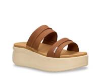 Austin Slide Classic Wedge Sandal Cognac view