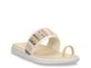 Maui Breeze Toe Loop Sandal Ivory/Gold view