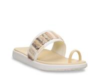 Maui Breeze Toe Loop Sandal Ivory/Gold view