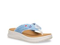 Tide Flip Flop Blue view