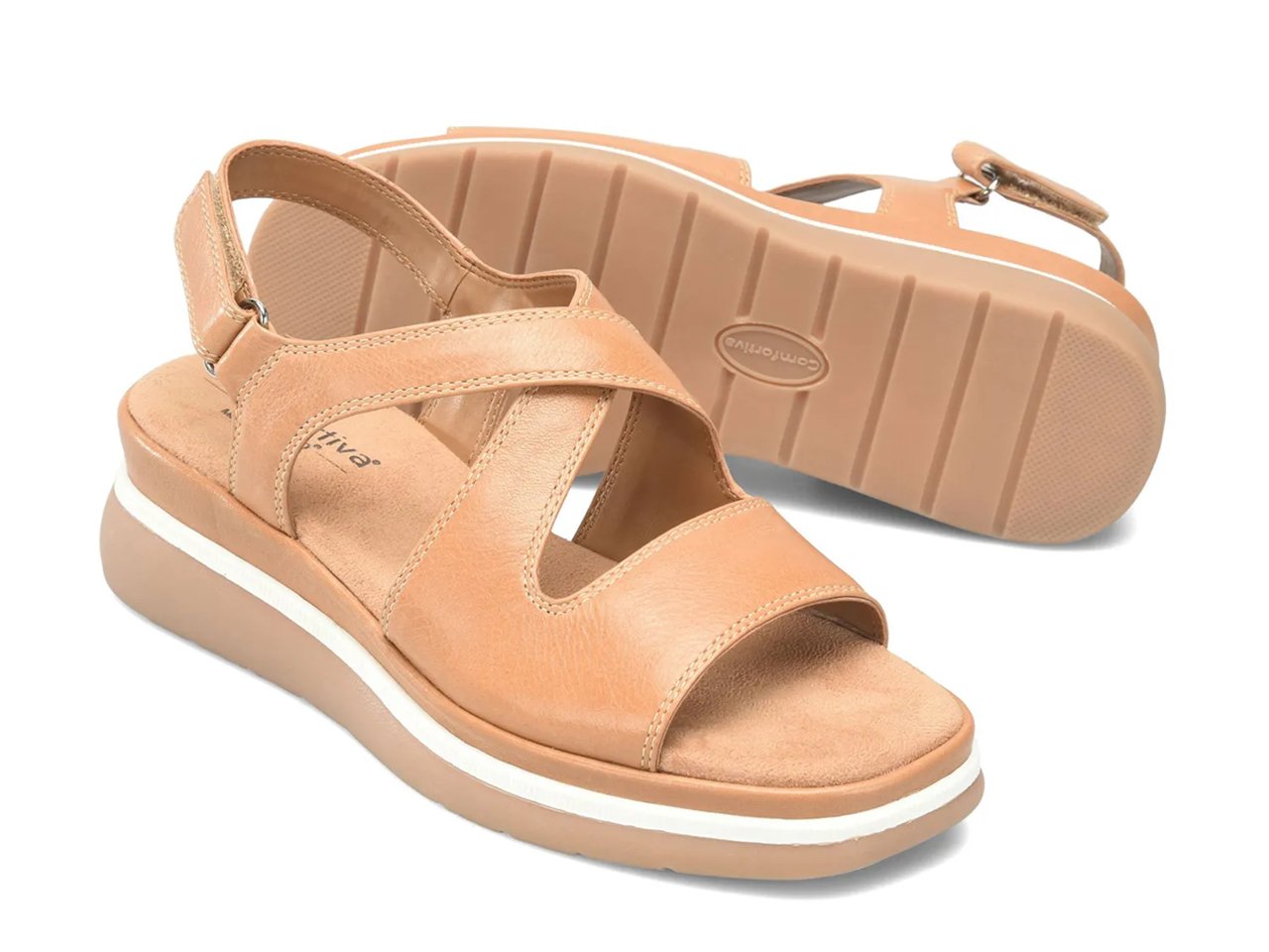 Amethyst Wedge Sandal