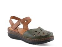 Azmira Sandal Olive Green/Multicolor view