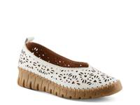 Carosa Wedge Slip-On White view