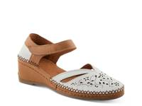 Ezlyn Wedge Sandal White view