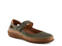 Janah Mary Jane Dark Green view