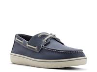 Strake 2-Eye Boat Shoe Navy view