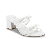 Mattien Sandal White Patent view