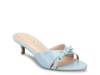 Rissie Sandal Light Blue Croc Print view