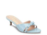 Rissie Sandal Light Blue Croc Print view