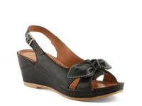 Chassidy Wedge Sandal Black view