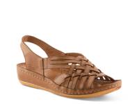 Choi Wedge Sandal Taupe view