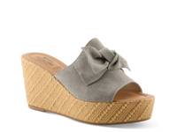 Ellyn Wedge Sandal Grey view