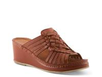 Nokiah Wedge Sandal Cognac view