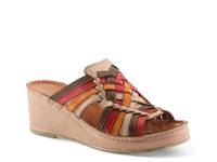 Nokiah Wedge Sandal Blush/Multicolor view