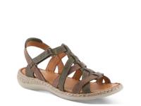 Nyxelle Sandal Dark Green view