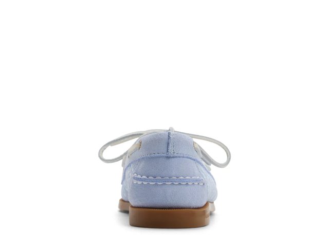 Embroidered Perforated Authentic Original 2-Eye Boat Shoe