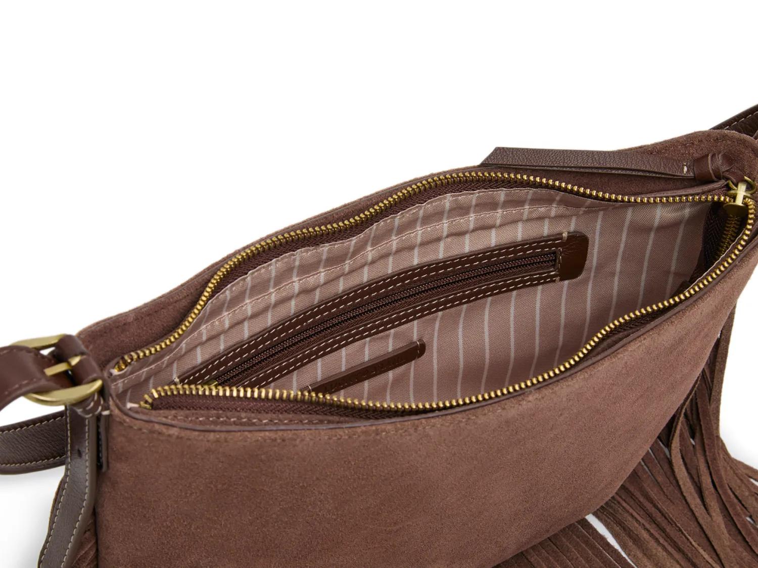 Ivy Suede Shoulder Bag