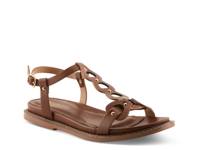 Cuffed Sandal Brown view